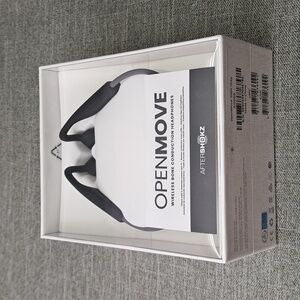 Aftershokz Openmove Slate Grey Wireless Bone Conduction Headphones AS660 Sealed